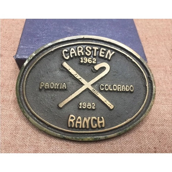 Lot of 3 Belt Buckles Brass Vintage 1970’s 1980's Collectible Rare - Picture 11 of 14